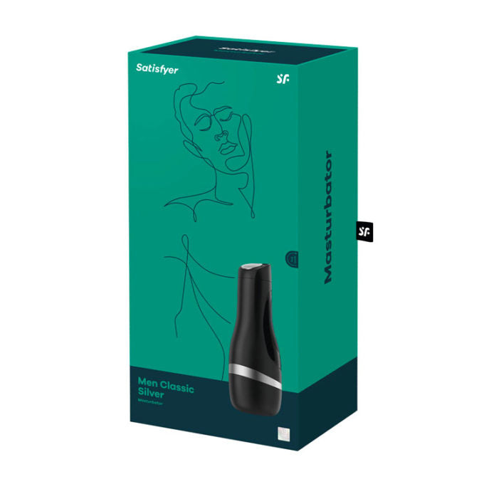 Men Classic Silver Masturbator