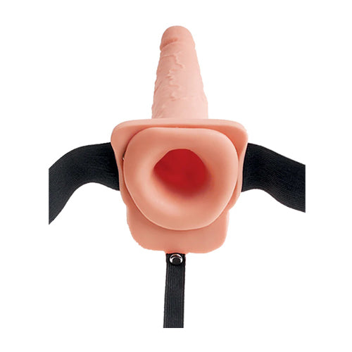 Fetish Fantasy Series 7" Squirting Hollow Strap-On