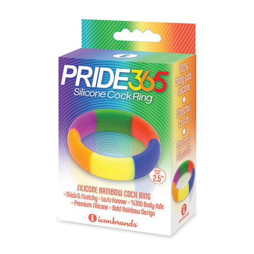 Pride 365 Silicone Cock Ring