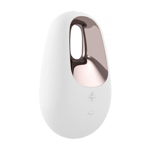 White Temptation Lay-On Vibrator