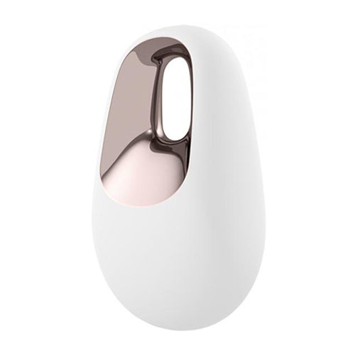 White Temptation Lay-On Vibrator