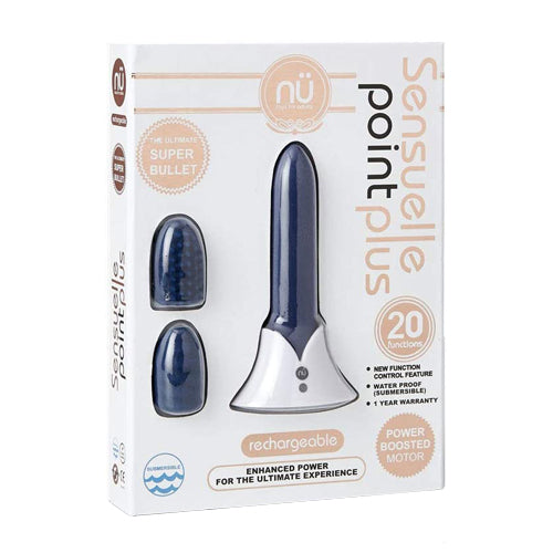 Nu Sensuelle Point Plus 20 Function Bullet Vibrator