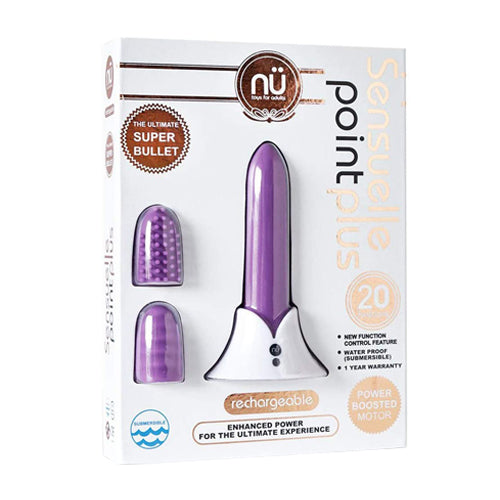 Nu Sensuelle Point Plus 20 Function Bullet Vibrator