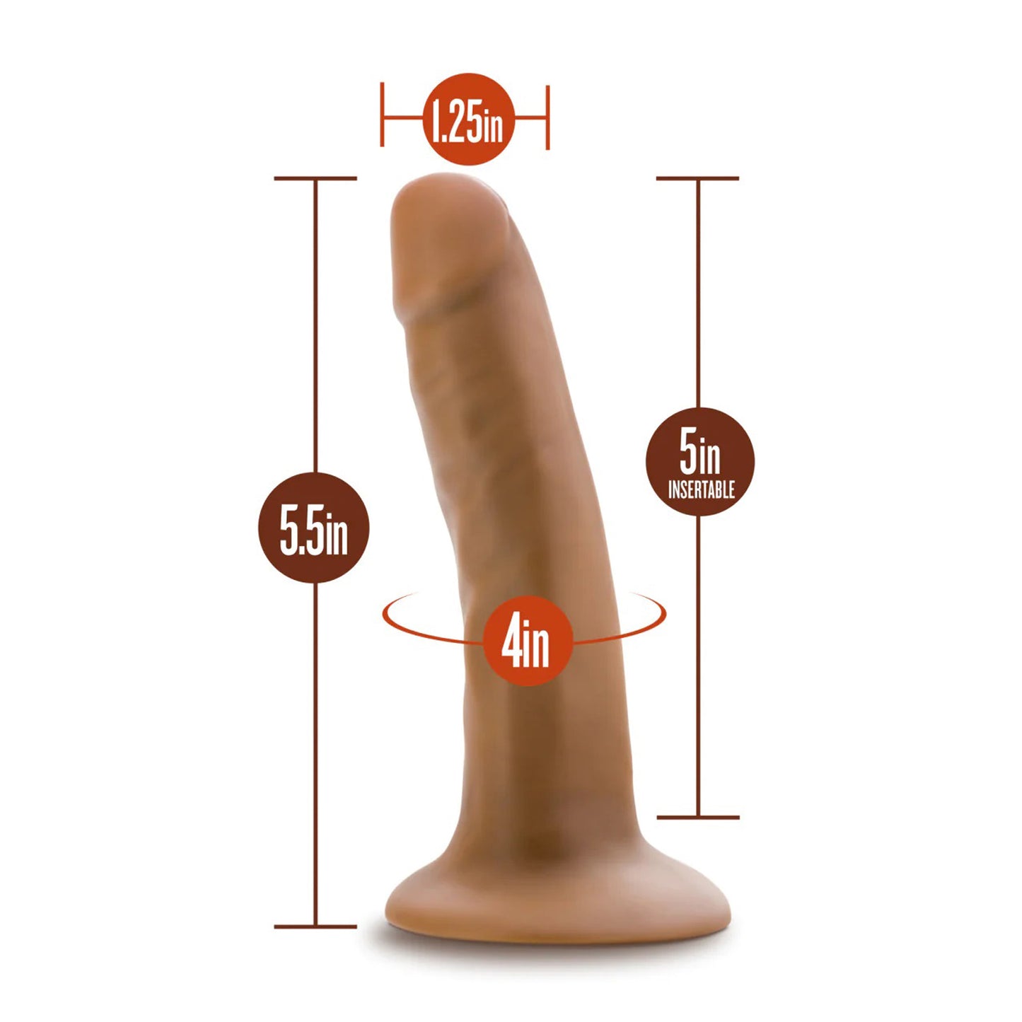 Dr. Skin 5.5" Cock With Suction Cup