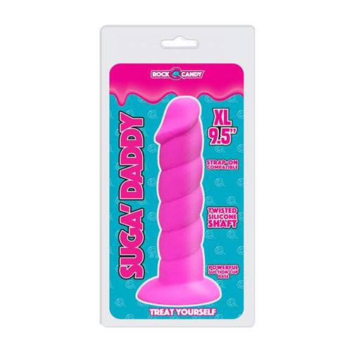 Suga’ Daddy 9.5? Twisted Silicone Shaft