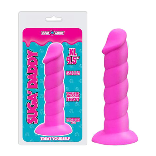 Suga’ Daddy 9.5? Twisted Silicone Shaft