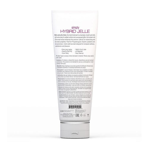 Wicked Simply Hybrid Jelle Lubricant
