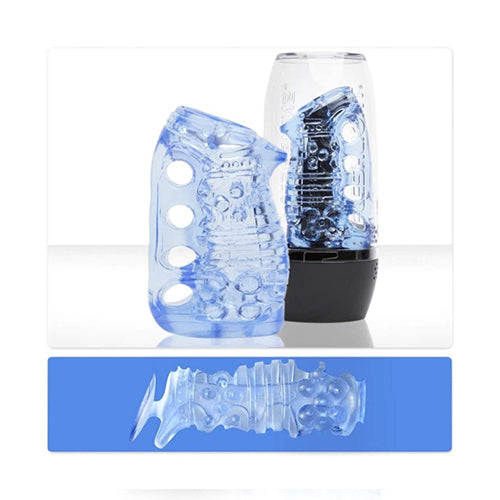 Fleshskins Grip Blue Ice With Case