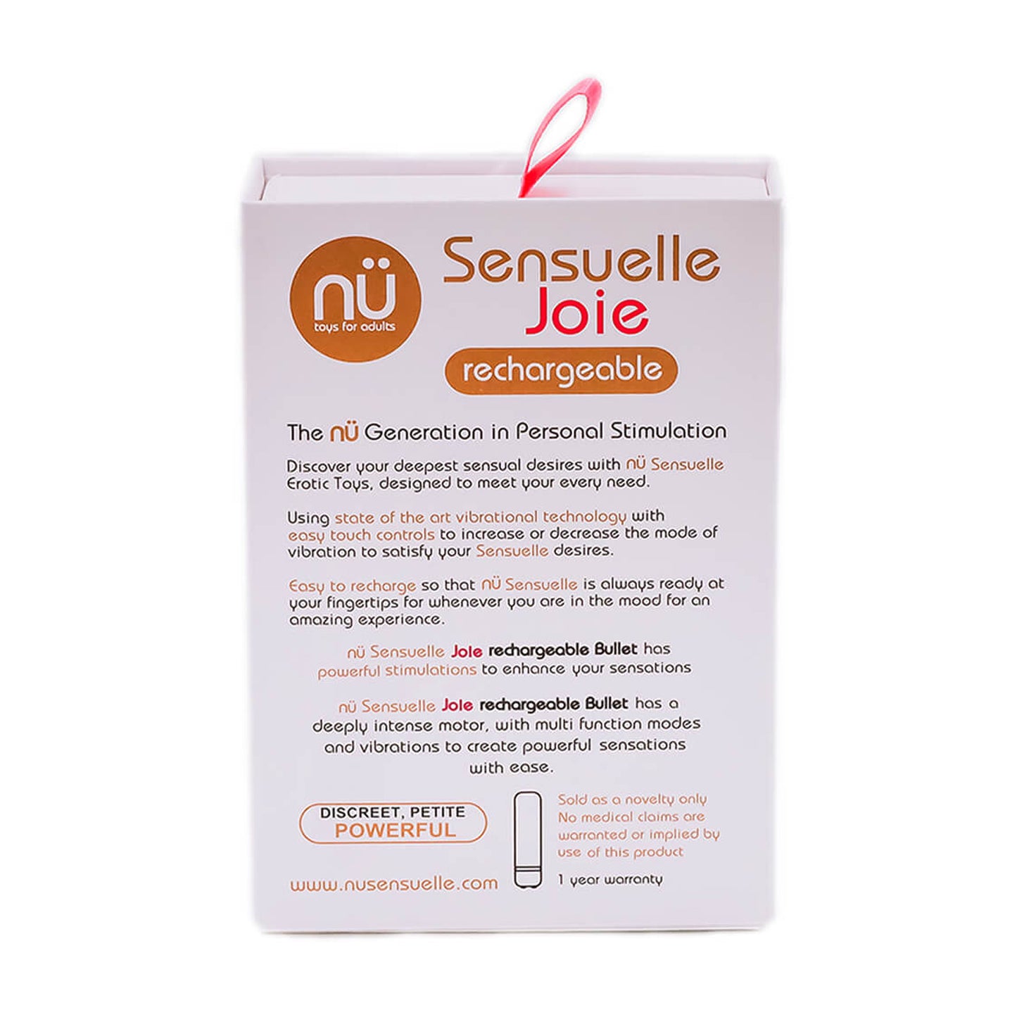 Nu Sensuelle Joie 15 Function Bullet Vibrator