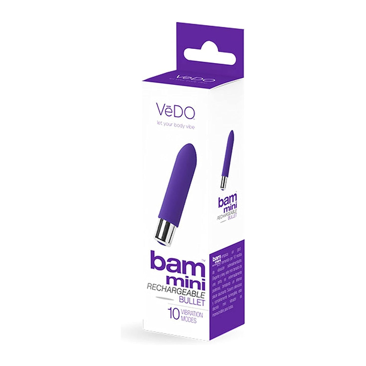 Bam Mini Rechargeable Bullet Vibe