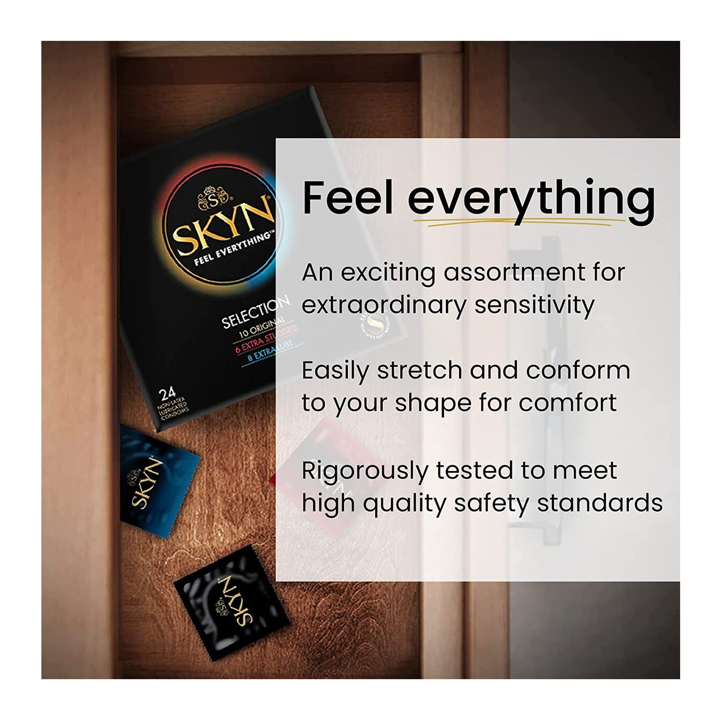 Lifestyles Skyn Selection Non Latex Condoms 12pack