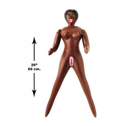 26" Miss Dusky Diva Inflatable Doll