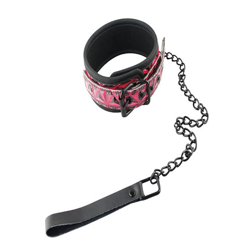 Luxury Fetish Collar with Leash