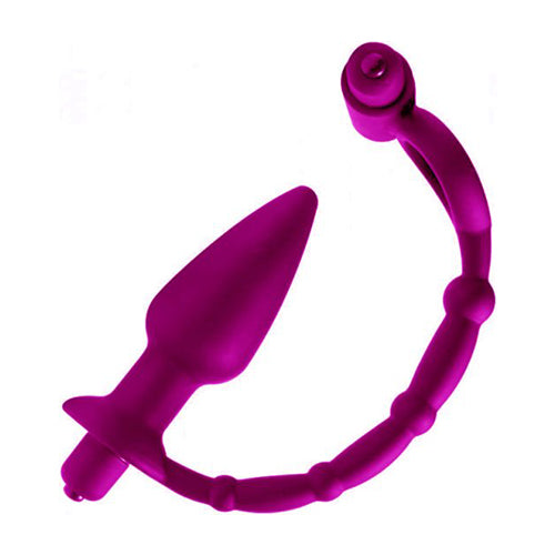 Anal Fantasy Vibrating Butt Plug and Cock Ring Duo