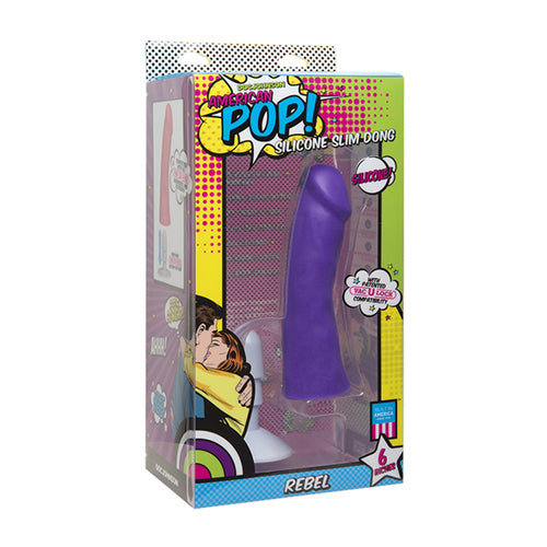 American Pop! Rebel Silicone Slim Dong
