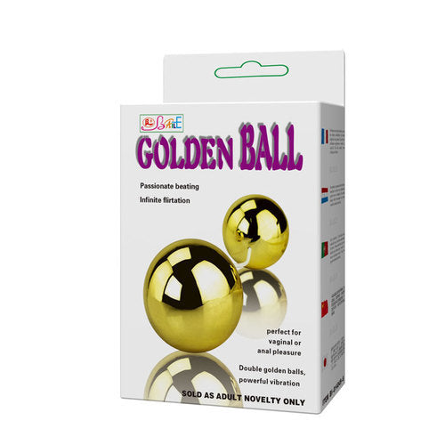 Golden Ben Wa Ball