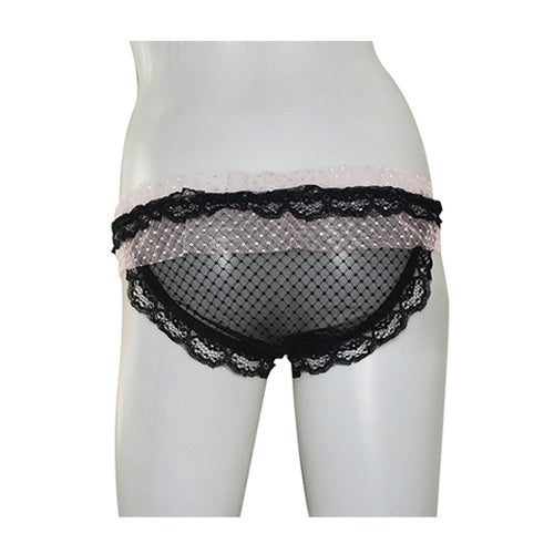 Black Lace Thong
