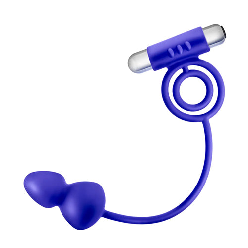 Penetrator Anal Plug w/ Vibrating Rings