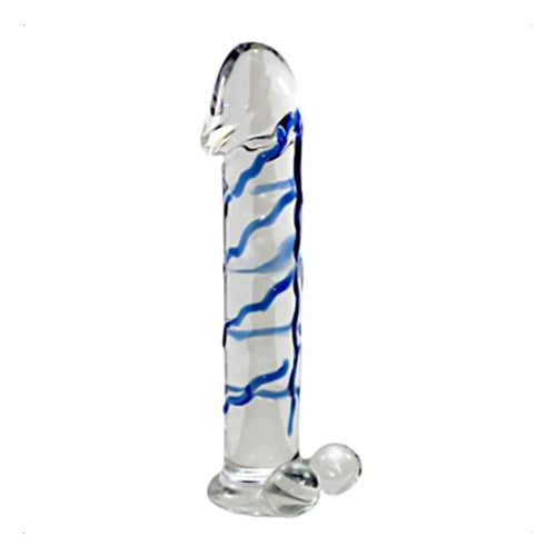 Happiness Realistic Glass Dildo