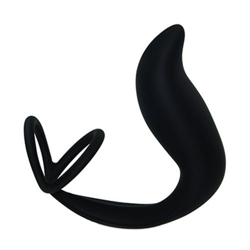 Double Cock Ring Plug