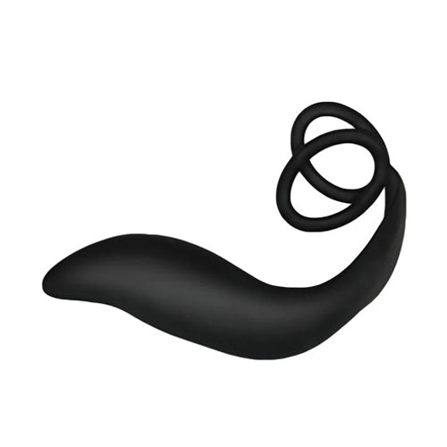 Double Cock Ring Plug