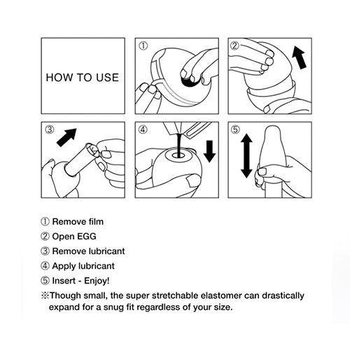 Disposable Egg Masturbator