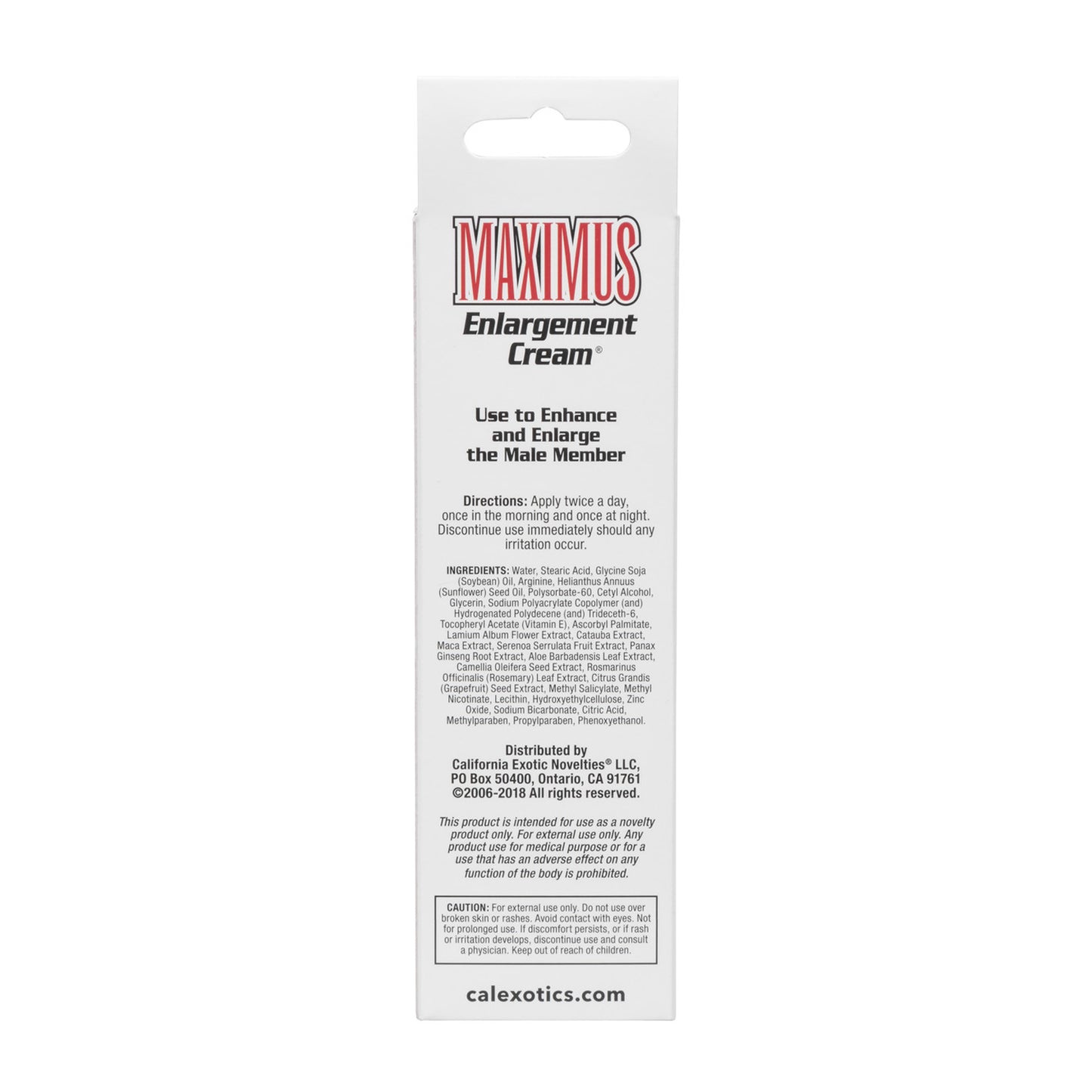 Maximus Enlargement Cream