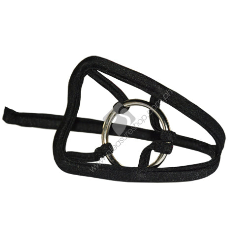 Metal Ring C-String Thong