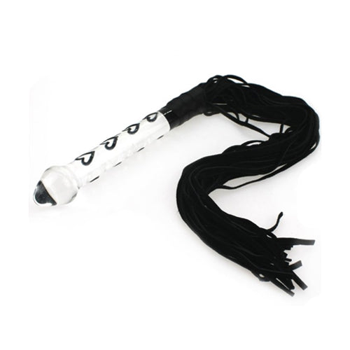 Crystal Heart Whip Dildo