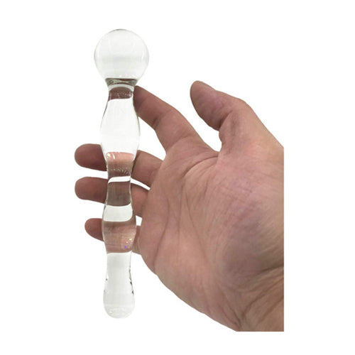 Sleek Head Glass Dildo