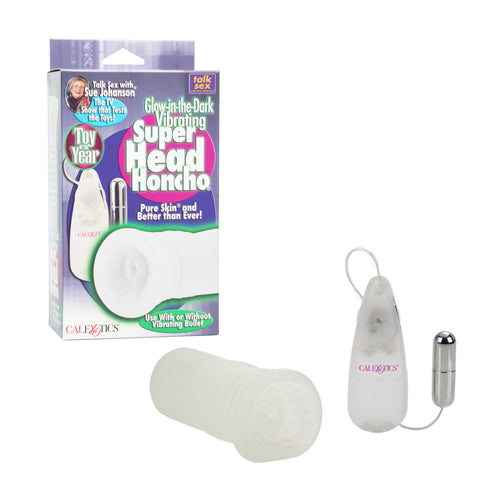 Sue Johanson Glow-in-the-Dark Vibrating Super Head Honcho