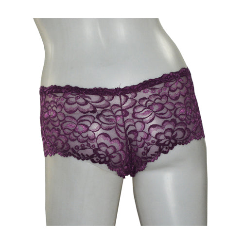 Sexy Lace Boy Short