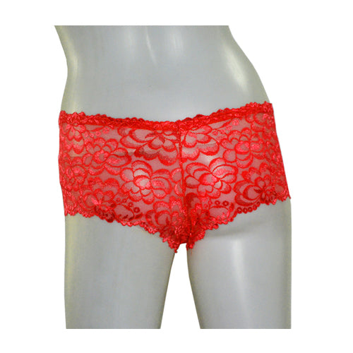 Sexy Lace Boy Short