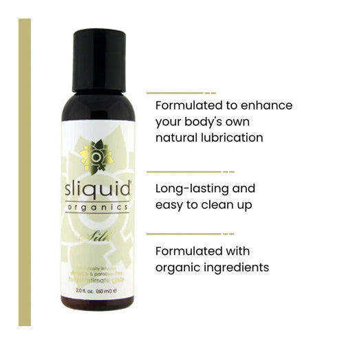Sliquid Organics Silk Hybrid Lubricant 2oz