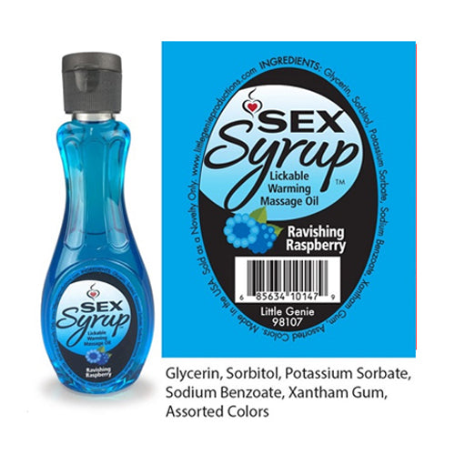 Sex Syrup Warming Massage Oil