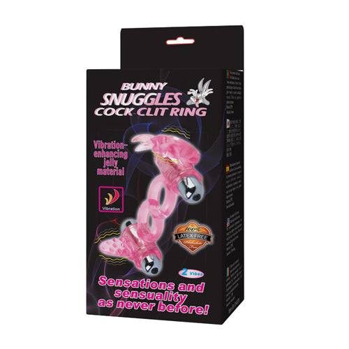 Bunny Snuggles Cock Clit Ring