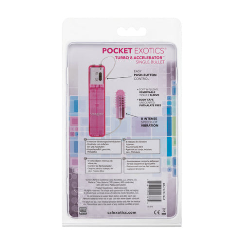 Pocket Exotics Turbo 8 Accelerator Single Bullet