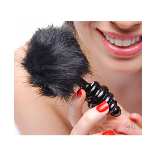 Tailz Black Bunny Tail Anal Plug