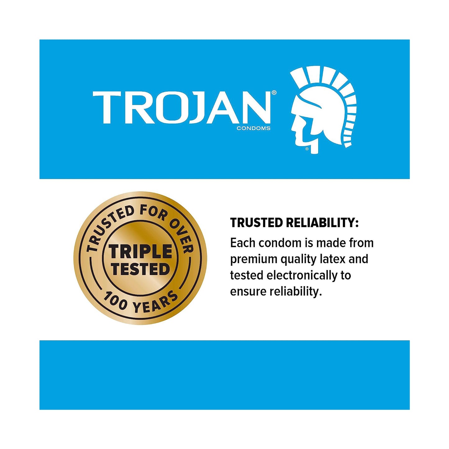 Trojan Double Ecstasy Latex Condoms