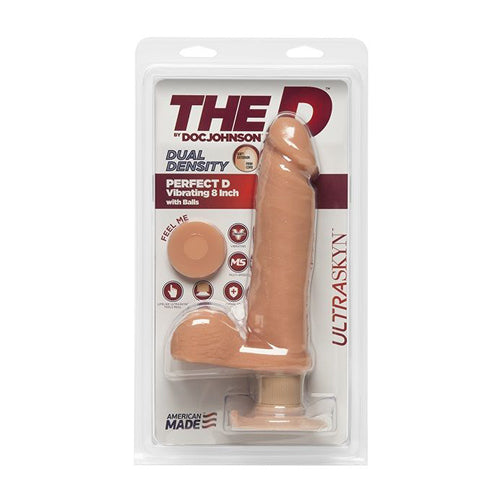 The D Perfect D Vibrating 8 Inch with Balls