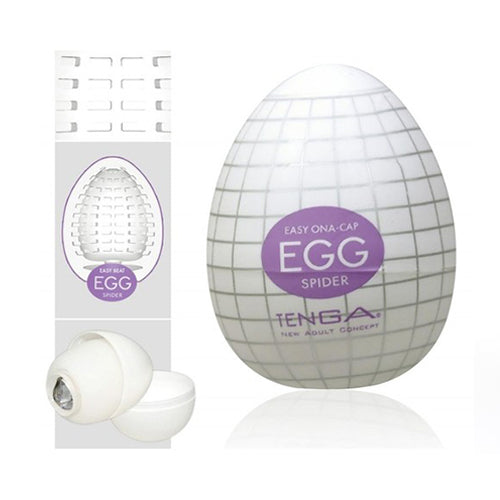 Easy On A Cap Egg Masturbator by Tenga