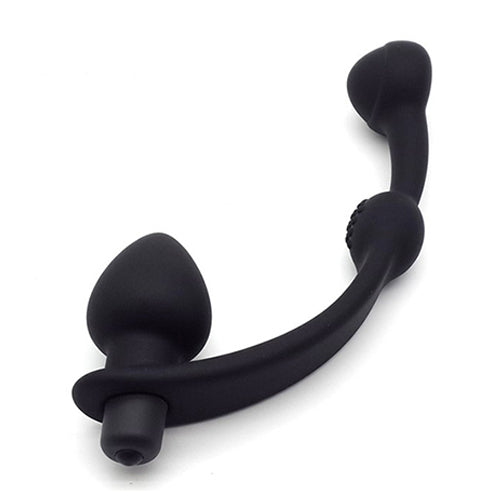 Vibrating Anal Plug with Tickler