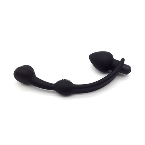 Vibrating Anal Plug with Tickler