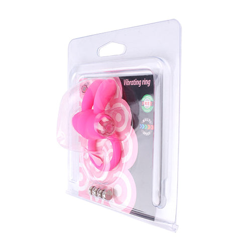 Bunny Ear Vibrating Cock Ring