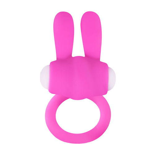 Bunny Ear Vibrating Cock Ring