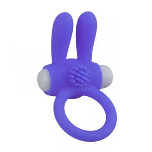 Bunny Ear Vibrating Cock Ring