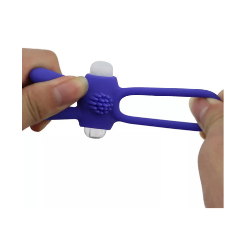 Bunny Ear Vibrating Cock Ring