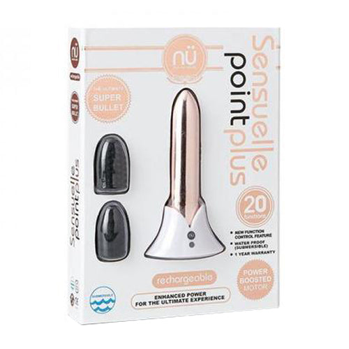 Nu Sensuelle Point Plus 20 Function Bullet Vibrator