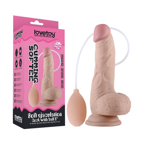 Soft Ejaculation Cock With Ball