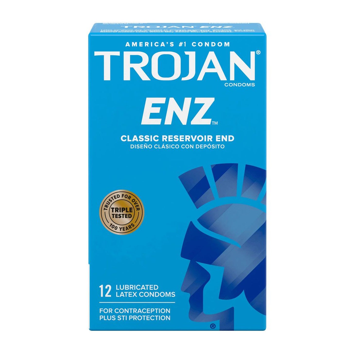 Trojan ENZ Lubricated Latex Condoms 12pack